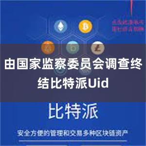 由国家监察委员会调查终结比特派Uid